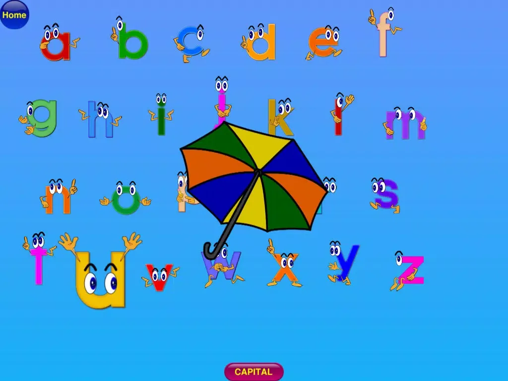 Ảnh chụp màn hình của ABC Phonics Montessori Talking Alphabet Free iPad 