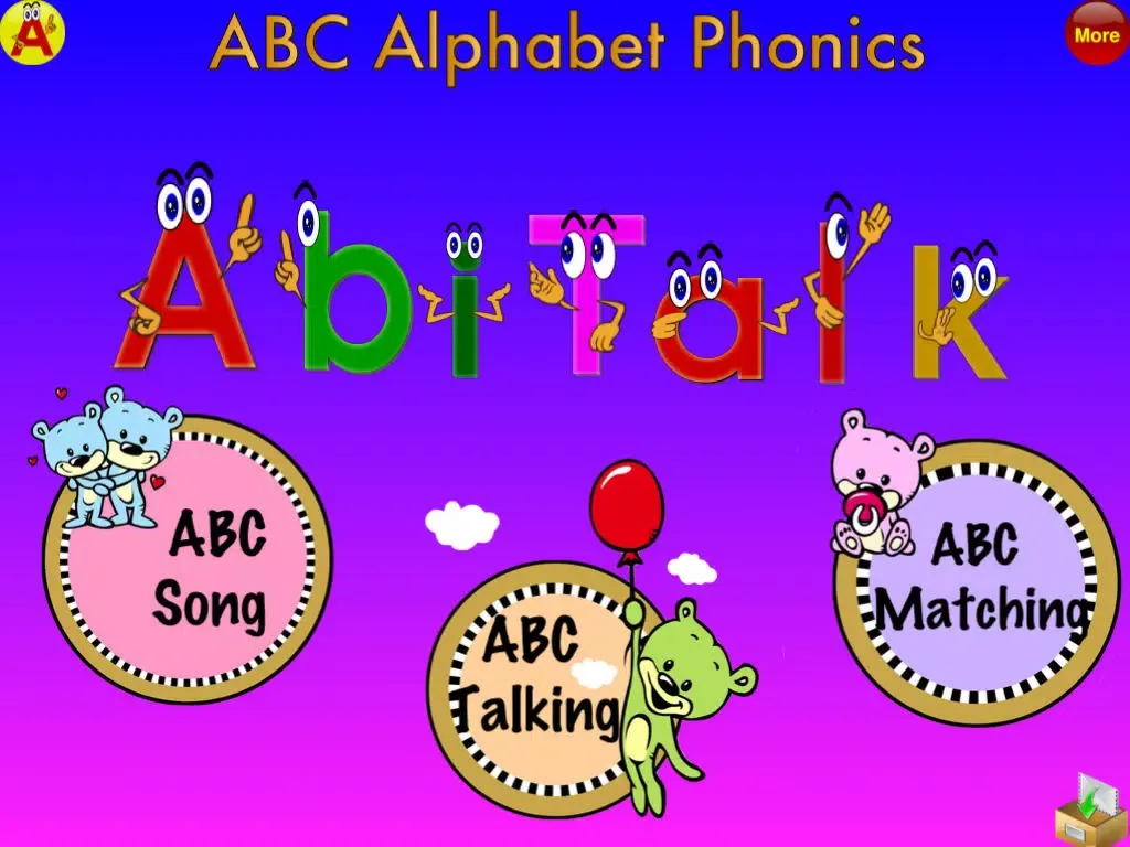 Ảnh chụp màn hình của ABC Phonics Montessori Talking Alphabet Free iPad 