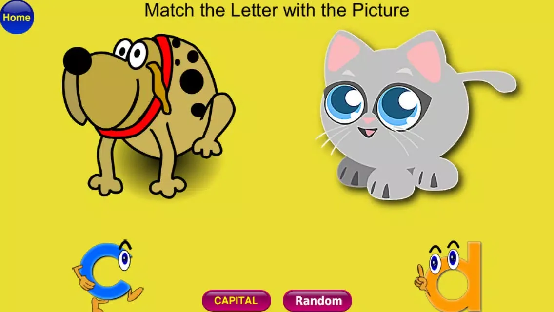 Ảnh chụp màn hình của ABC Phonics Montessori Talking Alphabet Free