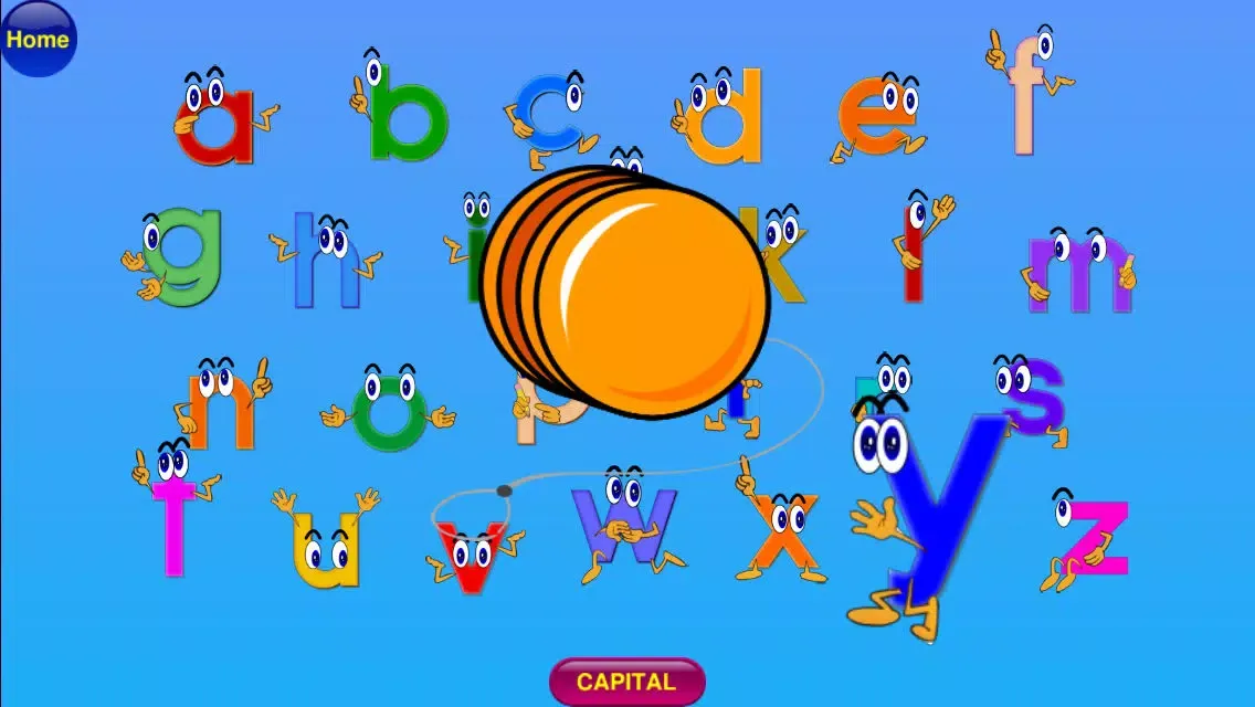 Ảnh chụp màn hình của ABC Phonics Montessori Talking Alphabet Free