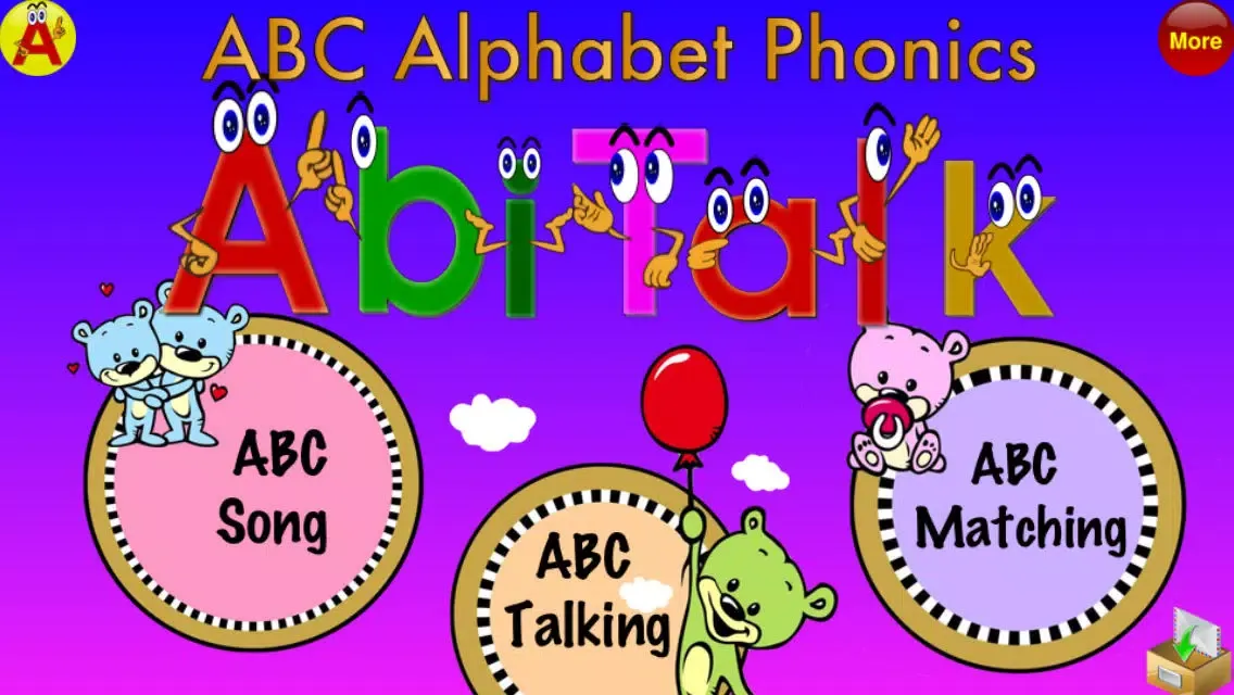 Ảnh chụp màn hình của ABC Phonics Montessori Talking Alphabet Free