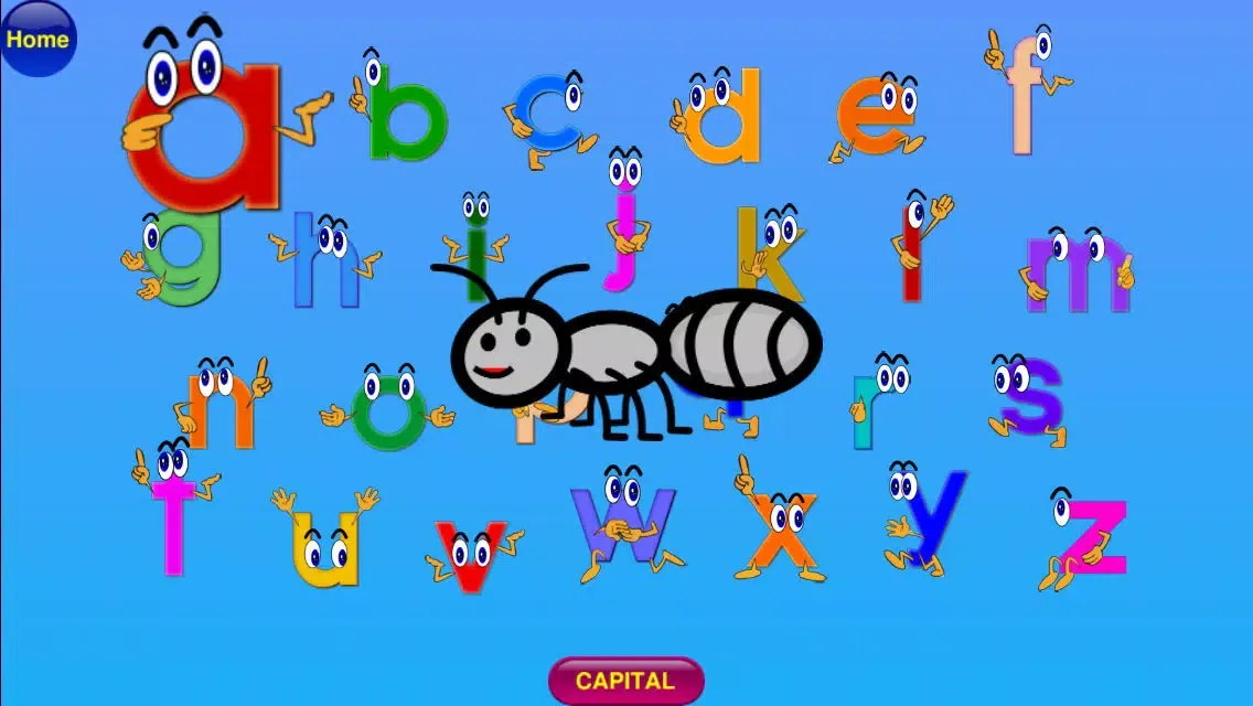 Ảnh chụp màn hình của ABC Phonics Montessori Talking Alphabet Free