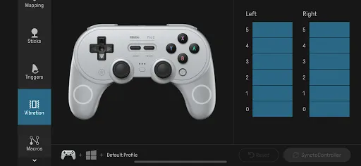 8BitDo Ultimate Software स्क्रीनशॉट
