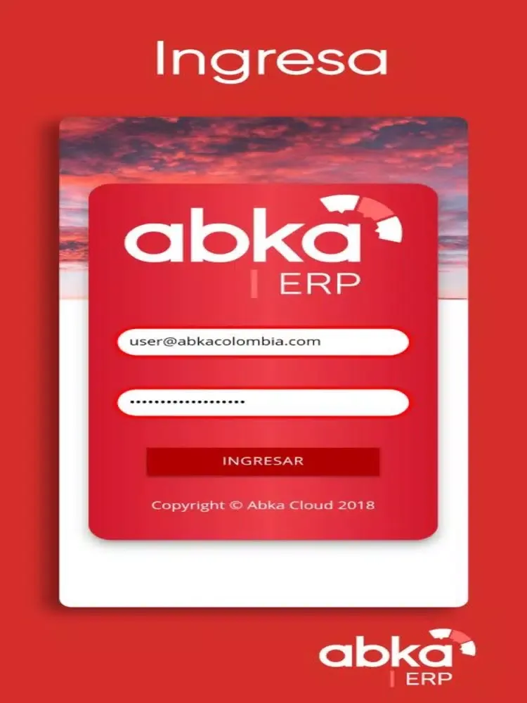 abka erp iPad  스크린샷
