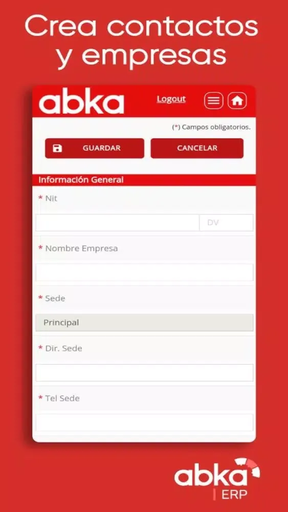 abka erp 스크린샷