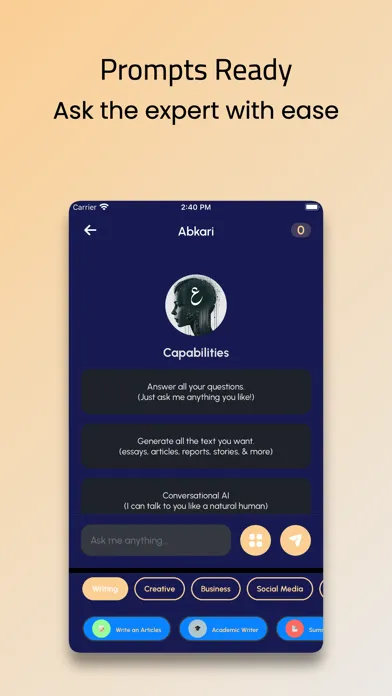 عبقري | ذكاء اصطناعي عربي应用截图