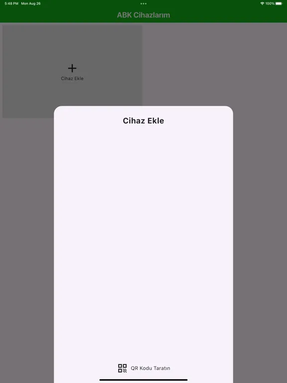 Zrzuty ekranu ABK App iPad 