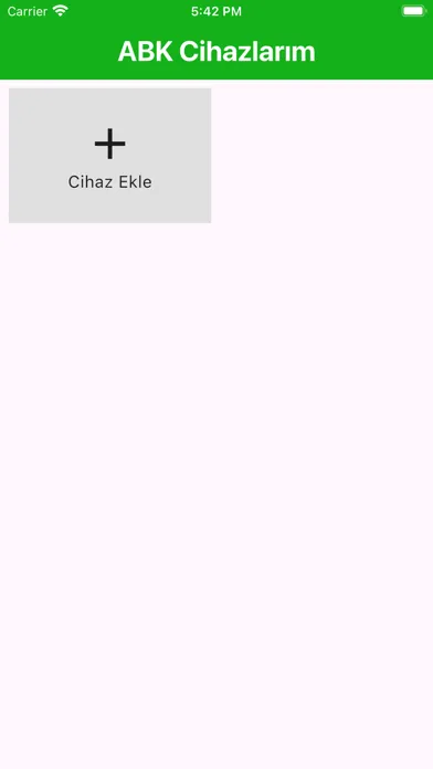 Zrzuty ekranu ABK App