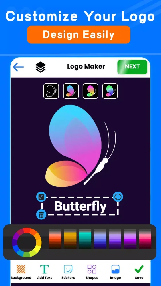 Tangkapan skrin Logo Creator & 3D Logo Maker