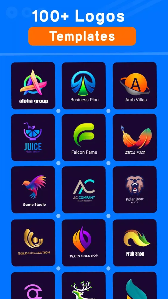 Tangkapan skrin Logo Creator & 3D Logo Maker