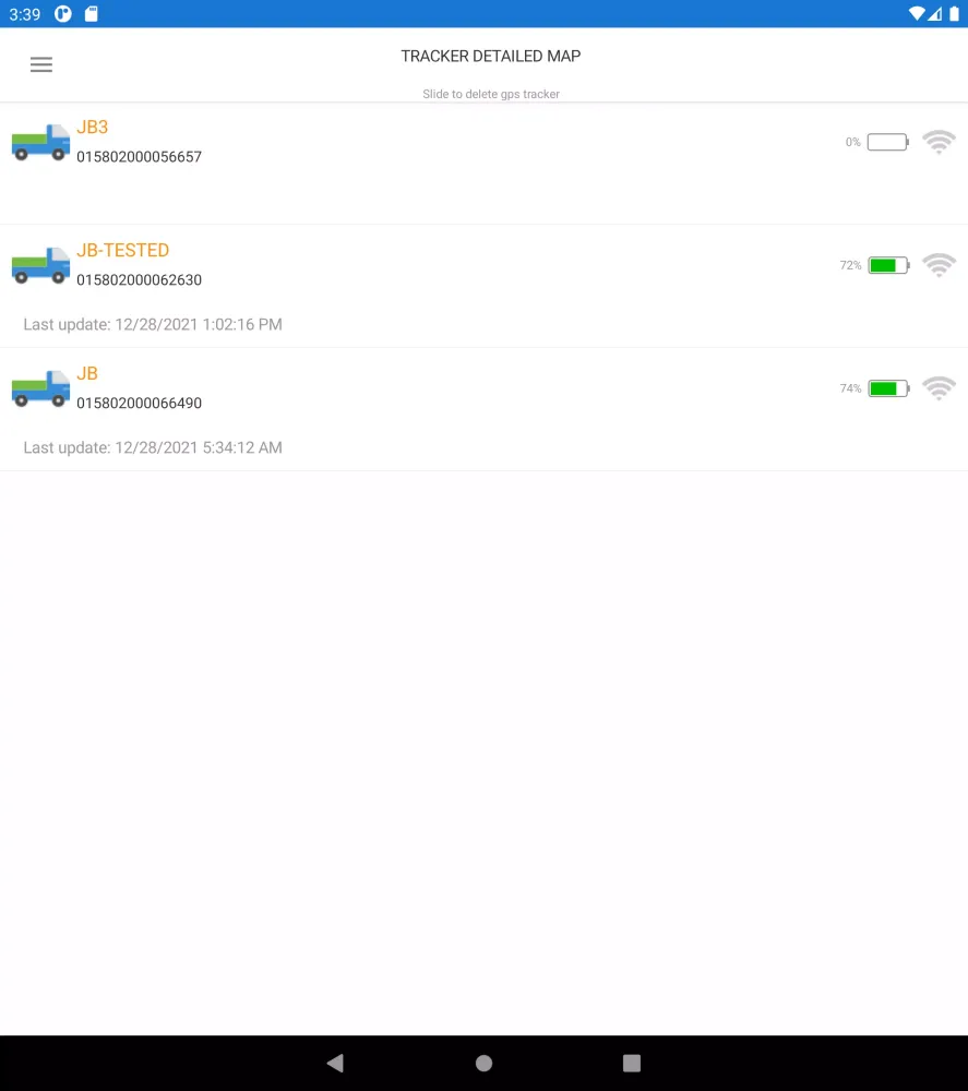 Ablegrid GPS Platform سکرین شاٹس