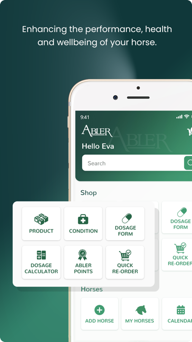 Ảnh chụp màn hình của Abler Equine