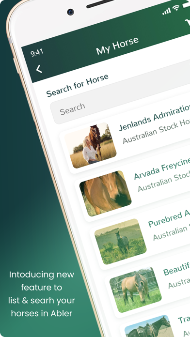 Ảnh chụp màn hình của Abler Equine