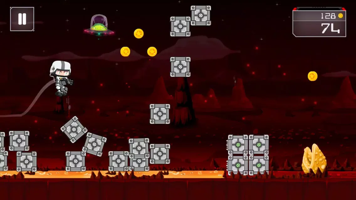 Capturas de tela do Mars Rescue