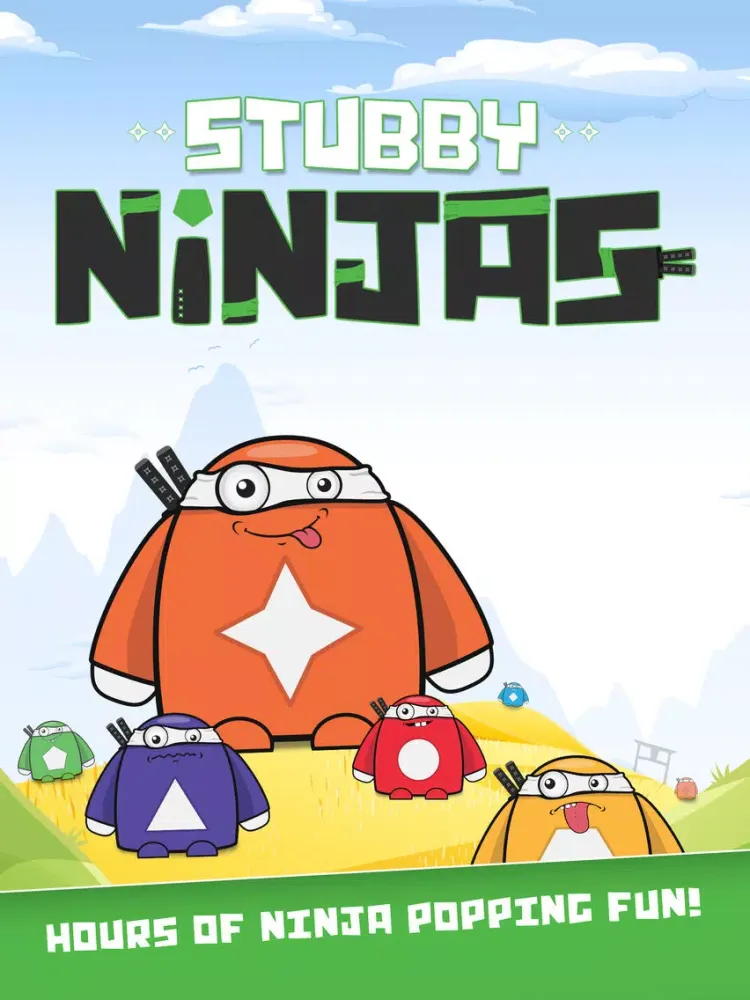 Captures d'écran de Stubby Ninjas iPad 