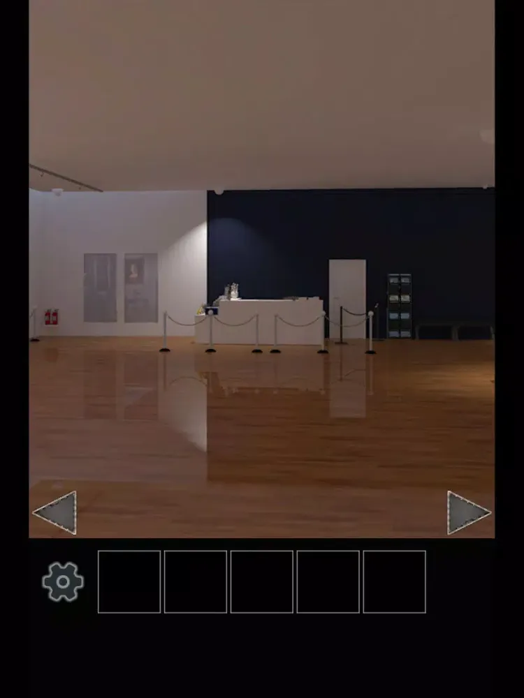 Ảnh chụp màn hình của Escape from the Art Gallery. iPad 