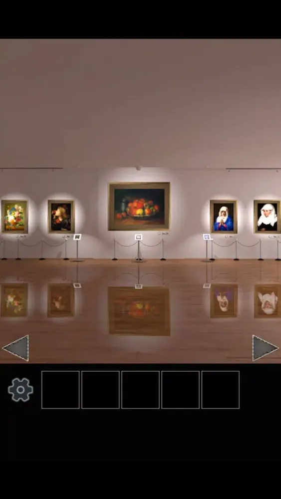 Ảnh chụp màn hình của Escape from the Art Gallery.