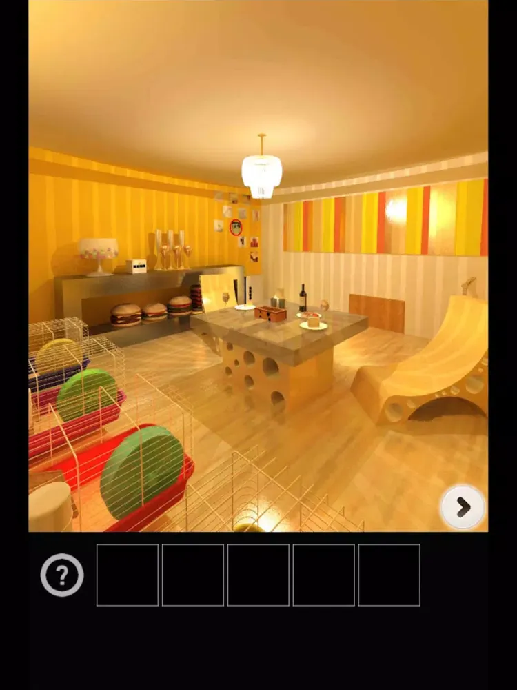 Tangkapan skrin Escape game the Cheese iPad 