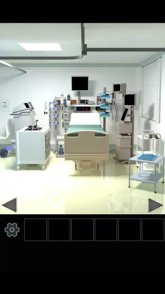 Скриншоты Escape from the ICU room.