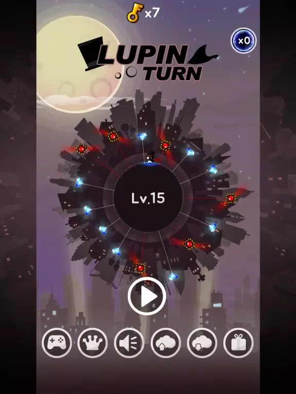 Captures d'écran de Lupin Turn iPad 