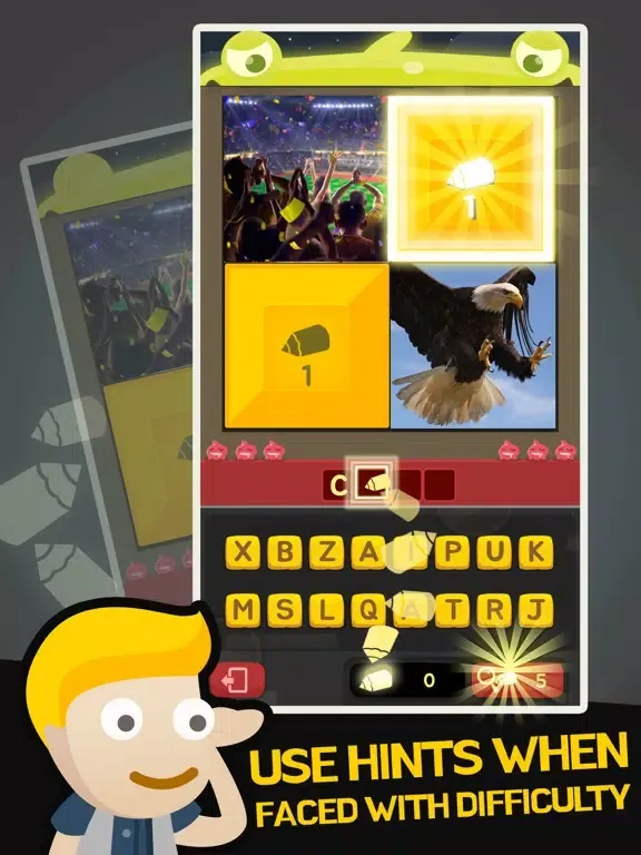WordSpace: 4 Pics 1 Word iPad  Screenshots
