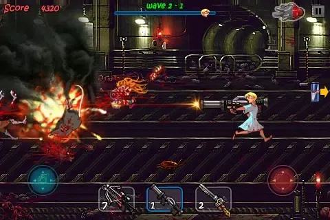 Tangkapan layar Zombie Shock