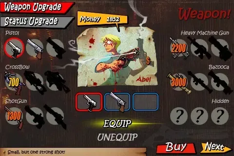 Tangkapan layar Zombie Shock