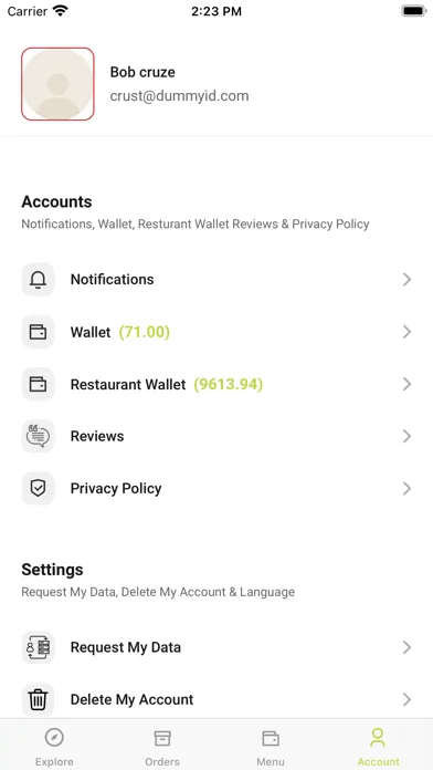 Foodolino Merchant স্ক্রিনশট