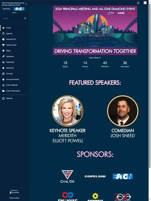 Скриншоты 2024 Principals Diamond Event iPad 