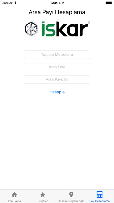 تصاویر İskar Yapı - Arsa Payı Hesaplama
