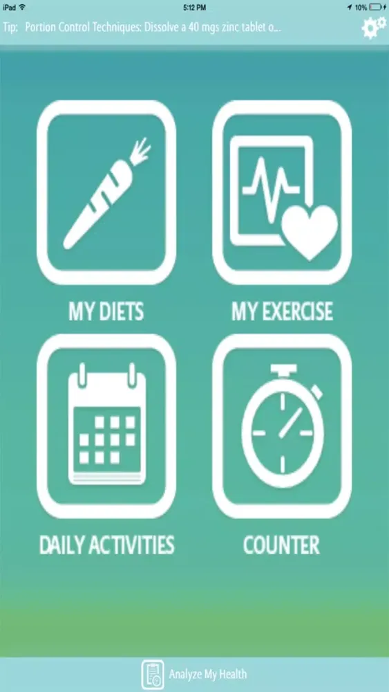 Capturas de tela do Diet Plans!