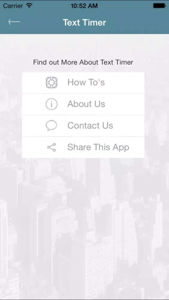 Captures d'écran de Text Timer