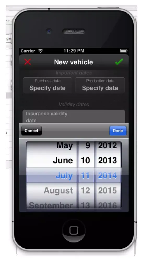 Ảnh chụp màn hình của Car Manager