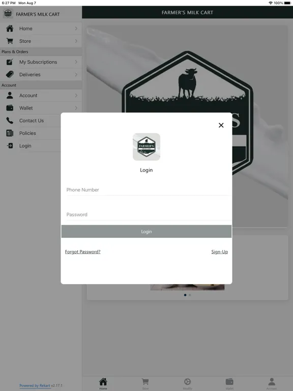 Farmers Milk Cart iPad 应用截图