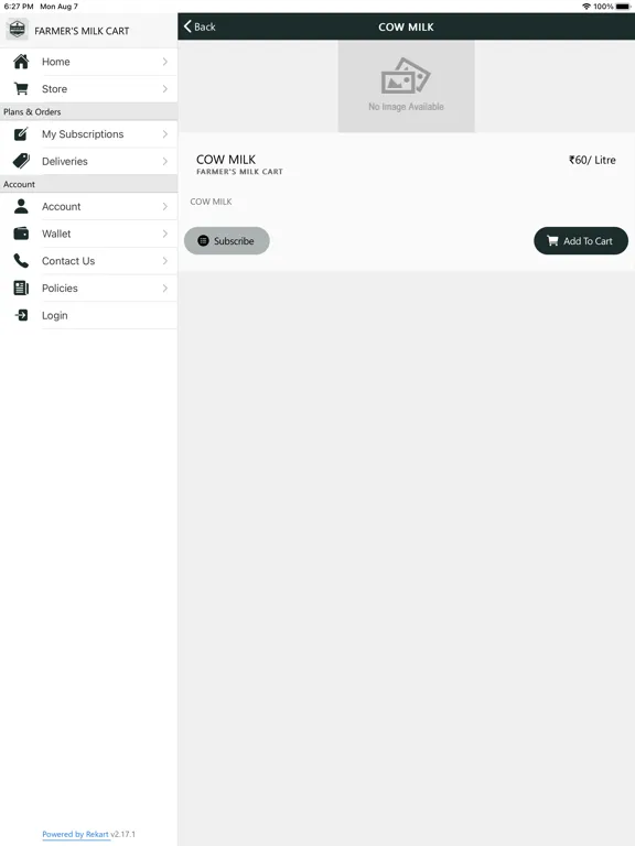 Farmers Milk Cart iPad 应用截图