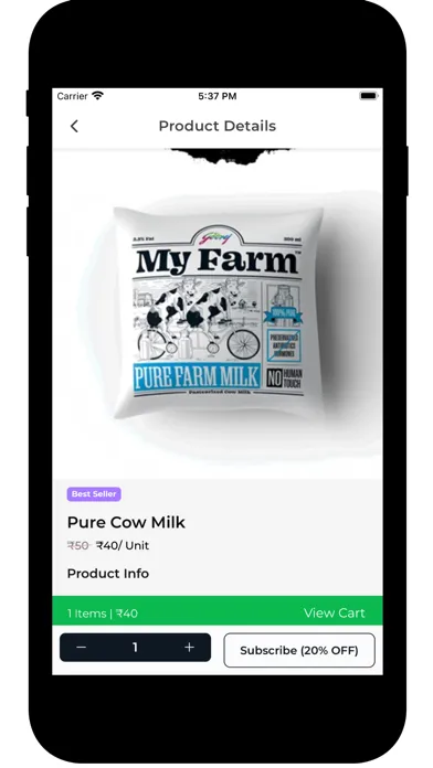 Godrej My farm Ekran Görüntüleri