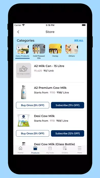 Capturas de pantalla de Pure Whites - A2 Milk