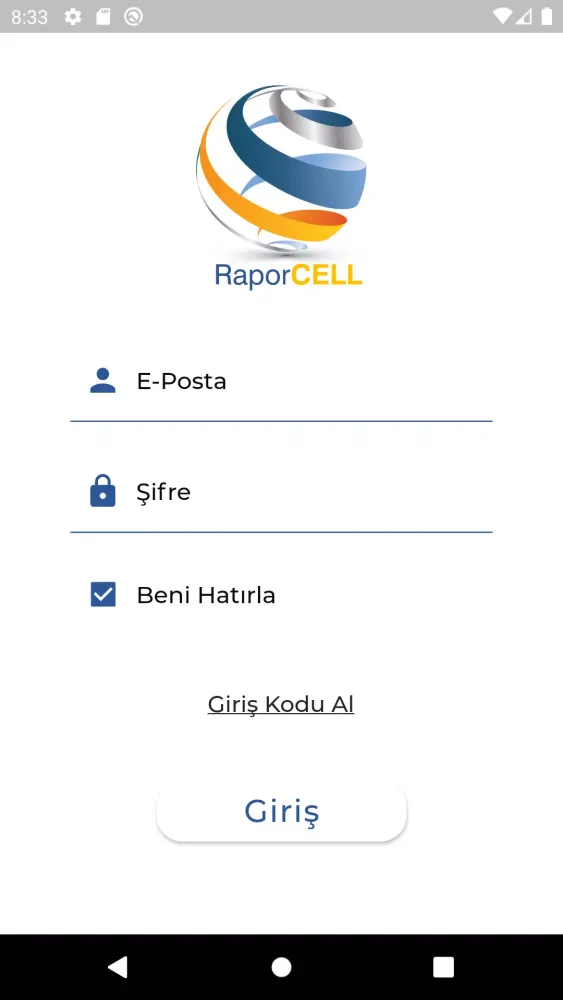Screenshot di Raporcell