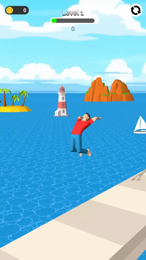 BackFlip Runner 3D - Flip Game应用截图