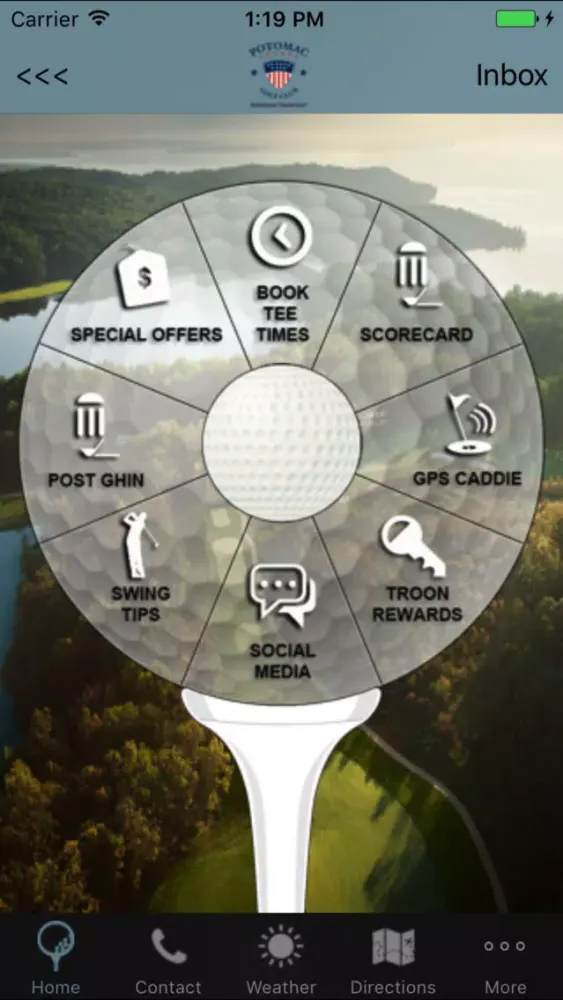 Captures d'écran de Potomac Shores Golf Club