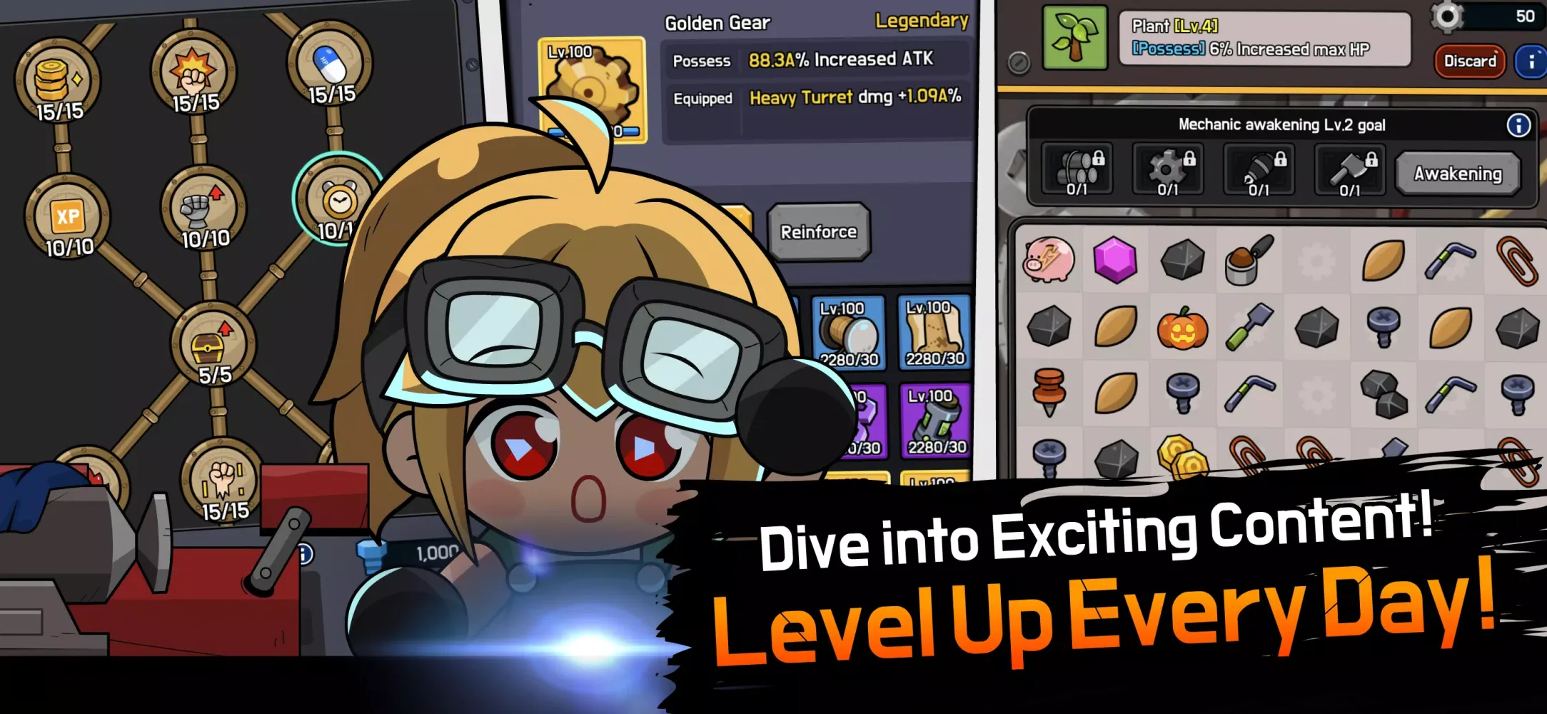 Meca Legends : Idle RPG Screenshots