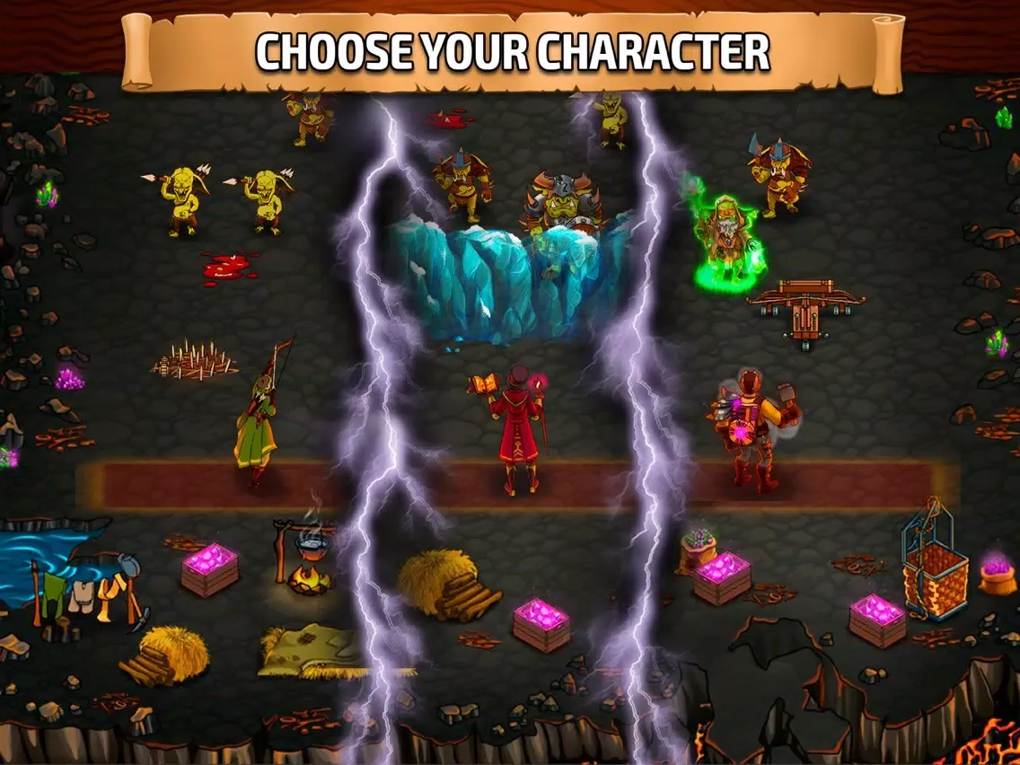Goblins: Dungeon Defense iPad  سکرین شاٹس