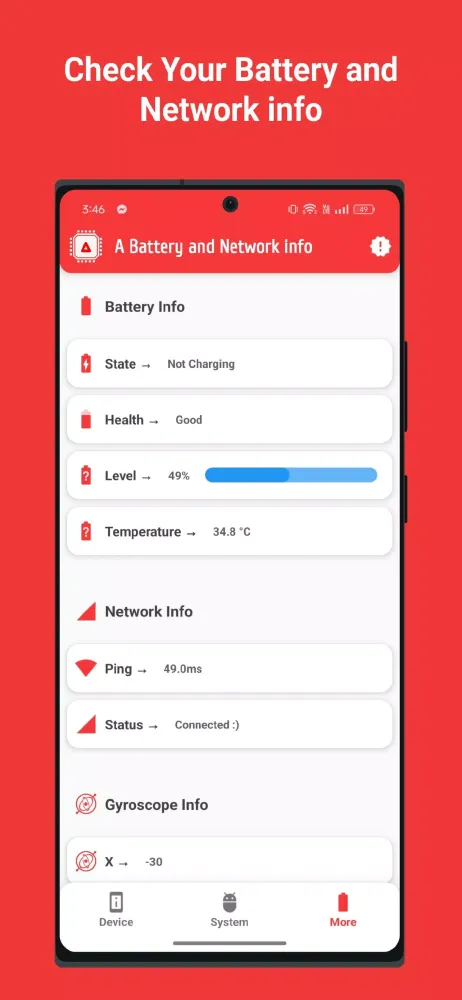 A Device Info Screenshots