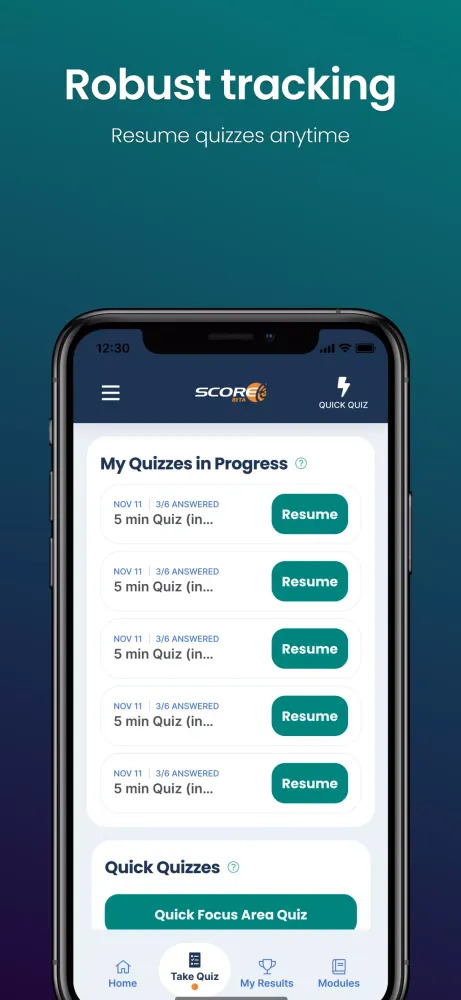 ABS Score Screenshots