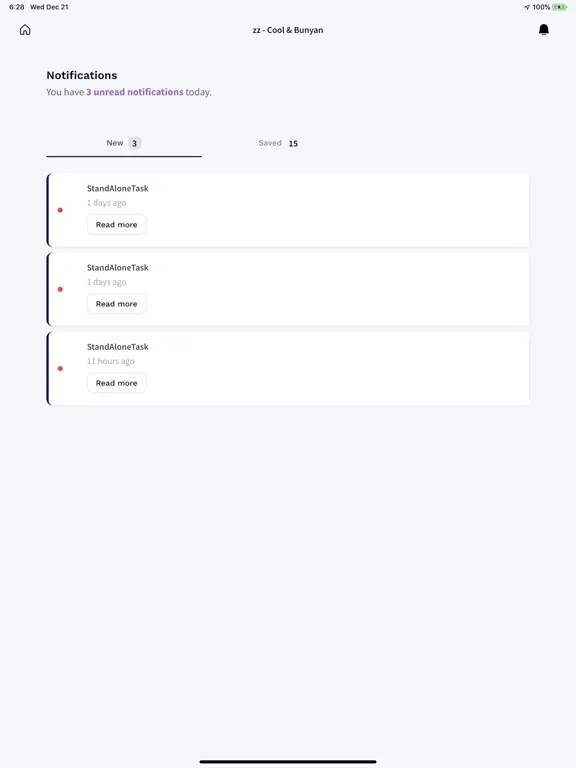 Tangkapan skrin OnTarget by Abound Health iPad 