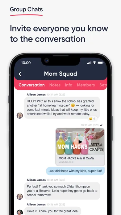 The Shout App Ekran Görüntüleri