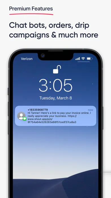 The Shout App Ekran Görüntüleri