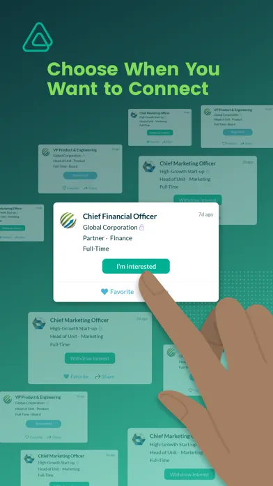 AboveBoard: Executive Search Ekran Görüntüleri