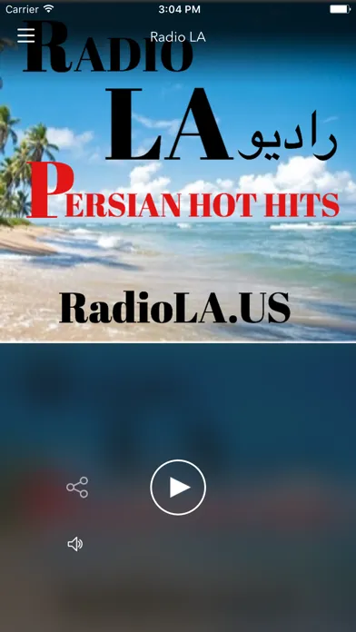 Capturas de pantalla de Radio LA - Persian Hit Music