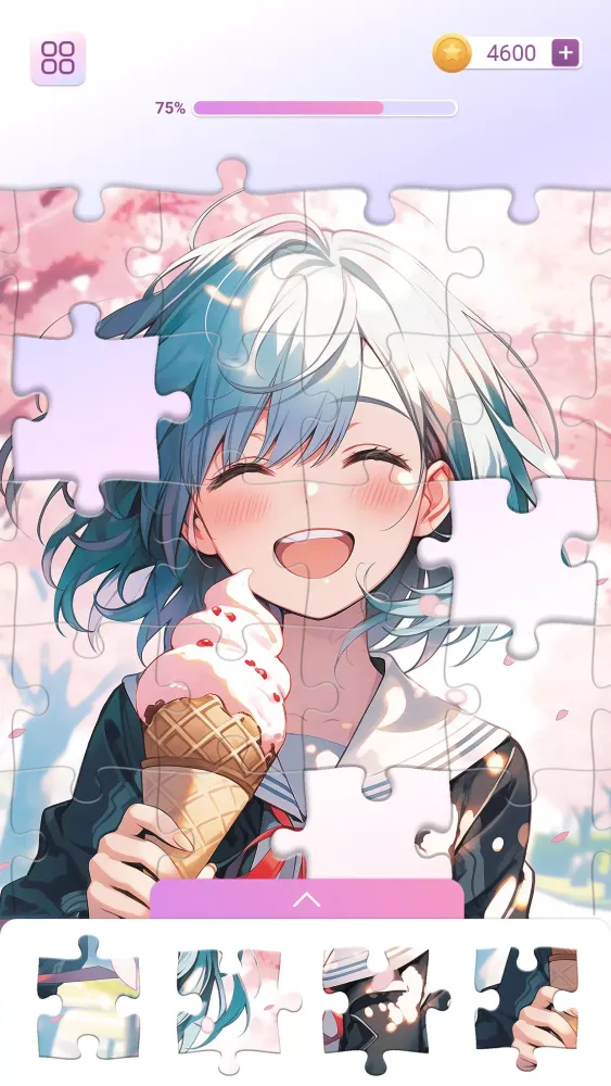 Anime Games: Jigsaw Puzzle Screenshots